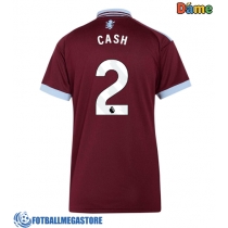 Fotballdrakt Dame Aston Villa Matty Cash #2 Hjemmedrakt 2026-27 Kortermet
